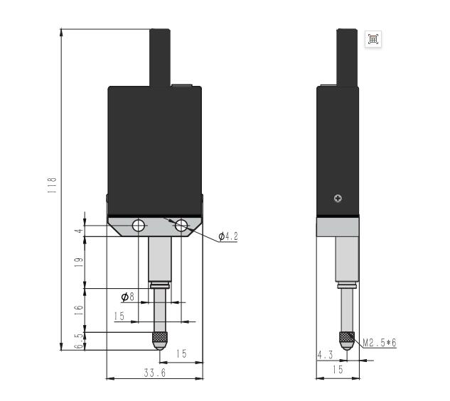 0.1um光柵位移傳感器